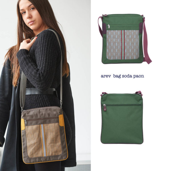 Arev bag Soda Paon en situation e shop