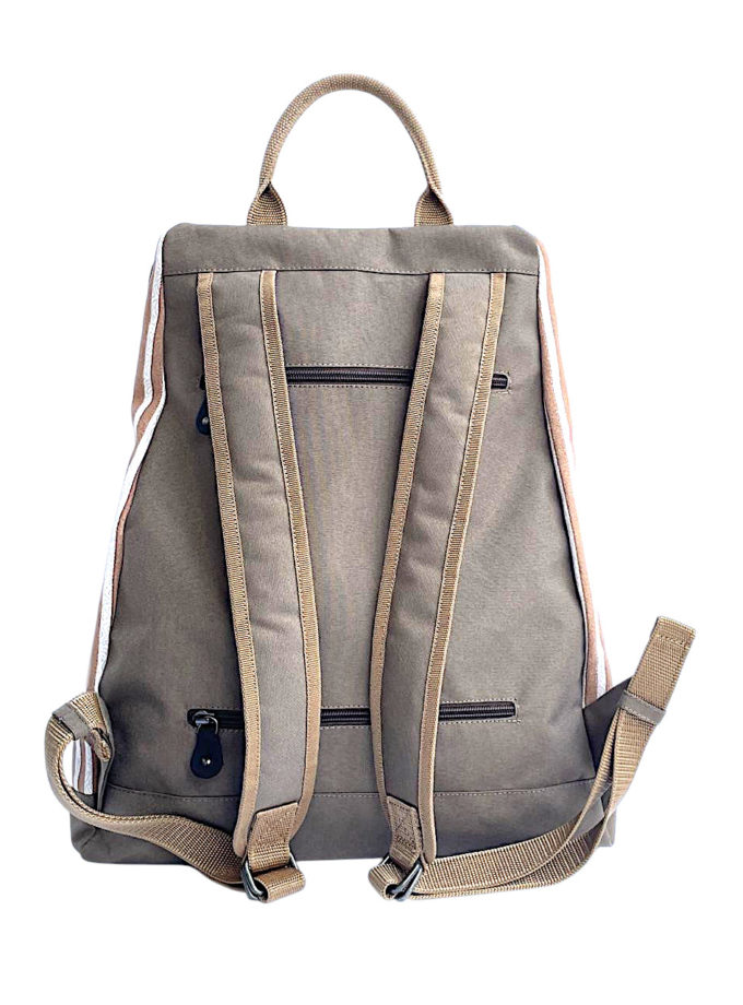 Isako back bag Ynabi Taupe