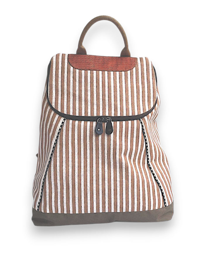 Isako back bag Ynabi Taupe